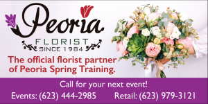 Peoria Florist™, the official florist partner of Peoria Spring Training