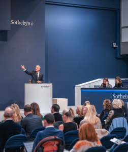 Live Auction at Sotheby's