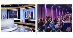 Canadian MP and former Minister Judy A. Sgrowe: "We are very focused today on giving courage to all Iranian women that continue to be part of this, Madam Rajavi, and the thousands of women in Ashraf 3 that continue to work for freedom and for democracy in Iran."