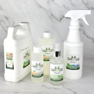 Canna-Less Product Line: Room Sprays, Fabric Sprays, Fragrance Oils