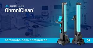 OhmniLabs' OhmniClean Autonomous UV-C Disinfection Robot