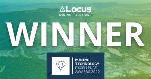 Locus biosurfactant reagent Mining Technology Excellence award winner