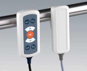 CONNECT enclosures with optional rail clip for medical/hospital electronics.