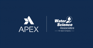 Apex and Water Science Associates logos