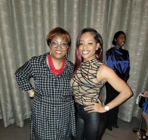 Guests from L-R: Bonnie Mauldin of The Mauldin Group and Author of Harmonic Messaging with Brandi Boyd of The Walt Disney Company