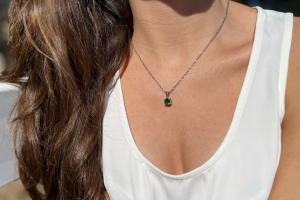 memorial birthstone pendants