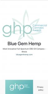 GHP 2022 Commercial Cannabis Award