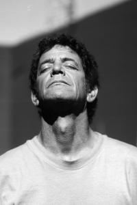 Photo of Lou Reed. Photo credit: Julian Schnabel