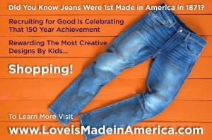Staffing agency, Recruiting for Good helps companies find talented professionals and generates proceeds to fund meaningful contests for sweet talented kids who love designing clothes www.LoveisMadeinAmerica.com