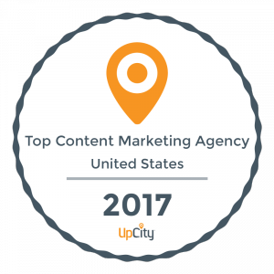 Hyperlinks Media was named a top content marketing agency by UpCity for 2017.