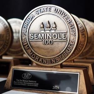 bronze award for FSU's Seminole 100 which celebrates the top 100 fastest growing FSU Alumni owned businesses