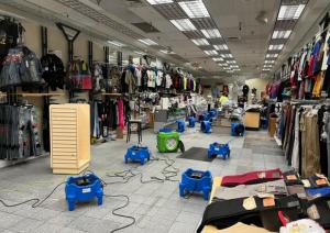Water damage restoration service