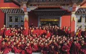 At the Shyalpa Monastery and Nunnery in Kathmandu, Nepal, 150 monks and nuns are in residence receiving spiritual and secular education.