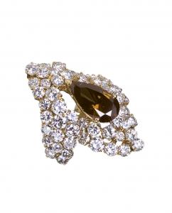 MOUSSAIEFF BROWN DIAMOND HIGH JEWELLERY DRESS RING