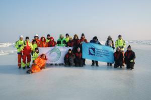 Tasmagambetova expedition team: scientists and marine experts from USA, Norway, UK, Kazakhstan, Saudi Arabia and France