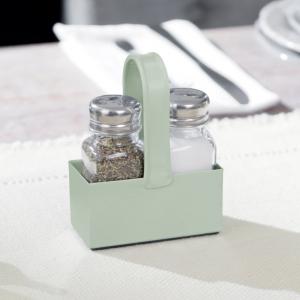 New From Walford Home - Farmhouse Salt and Pepper Shaker Set, Seafoam Green