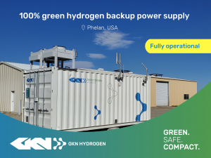GKN Hydrogen's HY2Medi now operational at renewable microgrid