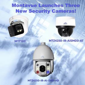 Montavue Launches 3 New Cameras