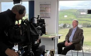 BBC cameras zoom in on Martin Cox at his Dorset holiday park, Highlands End