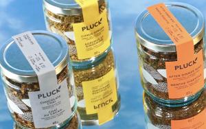 Three of Pluck's Upcycled Certified blends