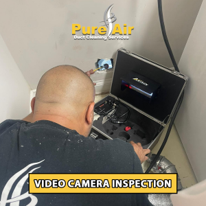 camera inspection equipment for hvac systems
