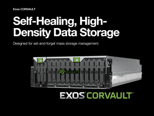 Axle AI's Smarter Petabyte Plus includes high-capacity Seagate Exos CORVAULT storage