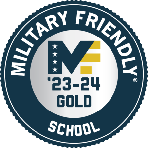 Military Friendly® 2023-2024 Gold Ranking Badge