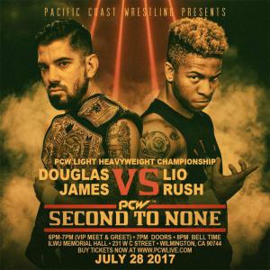 Lio Rush vs. Douglas James (c) - July 28th at PCW Second to None