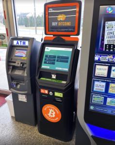 Bitcoin ATM at Shillington, PA at Food mart (ex Turkey Hill)