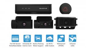 BlackVue DR770X Box Truck with Front, Interior and External Waterproof Cameras and Main Features