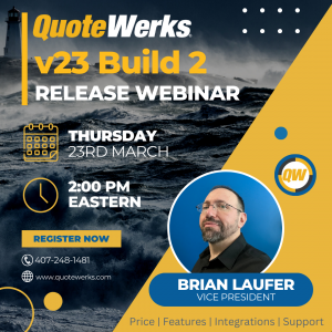 QuoteWerks v23 Build 2 Webinar