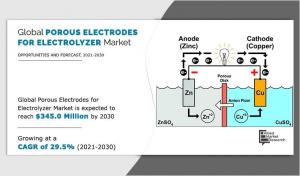 Porous Electrodes for Electrolyzer Market