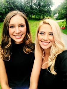 Linley, teen daughter, and Melissa, her mom