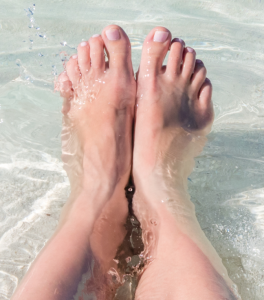 FEET ON WATER
