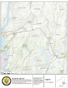 Dutchess & Putnam, NY Map of Potential Rail Trail Route - Hudson Valley - Metro North Abandonment