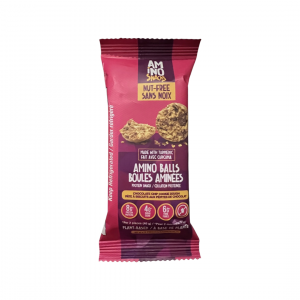 Nut-Free Chocolate Chip Cookie Dough Amino Balls