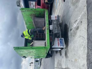 Junk Smiths delivering a truck load of donatable furniture to Patriots and Paws.