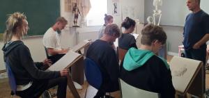 Karl Gnass workshop at Copenhagen school
