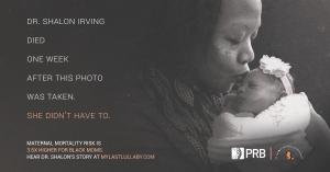 Dr. Shalon Irving with daughter, Soleil, 1 week before her death