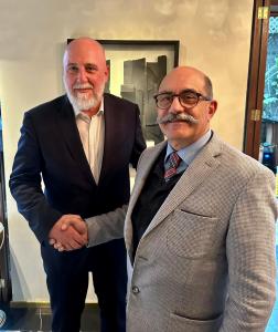 Mario Diel, Chairman IKAR Holdings, Ahmet Cem Yalcin, Chairman MilRes Enerji