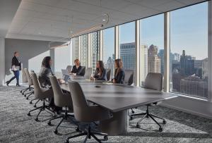 Berger Schatz, Law Office, Open Layout, Hybrid Office, Law, Chicago, Industry Leader, Top law firm, Divorce lawyer firm, law firm