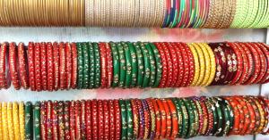 Lac Bangles in Bapu Bazar