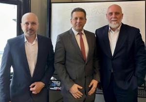 Sertan Aycicek, President IKAR Holdings, Cem Ali Atilgan, Chairman ESKO Enerji, Mario Diel, Chairman IKAR Holdings