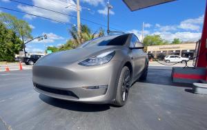 Tesla Model 3 Ceramic Window Tinting in Orlando - Pro Tint of Florida