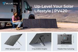 Up-level your solar lifestyle - Bluetti PV420