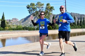 Agility Federal's Co-Founders, Diana Dunnigan, MD and Brandon Fausti, support Phoenix's Foundation for Blind Children's 12th annual Stride for Sight.