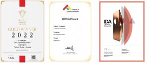 Darry Ring was Awarded 3 International Design Awards
