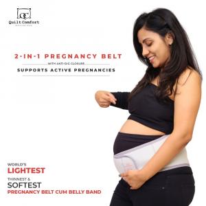 D2C pregnancy pillow brand Quilt Comfort launches World’s lightest Pregnancy support belly belt