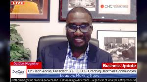 Dr. Jean Accius, President & CEO of CHC, A DotCom Magazine Exclusive Interview