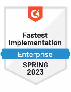 Prodly recognized as the continuous integration product with the fastest implementation for enterprise customers